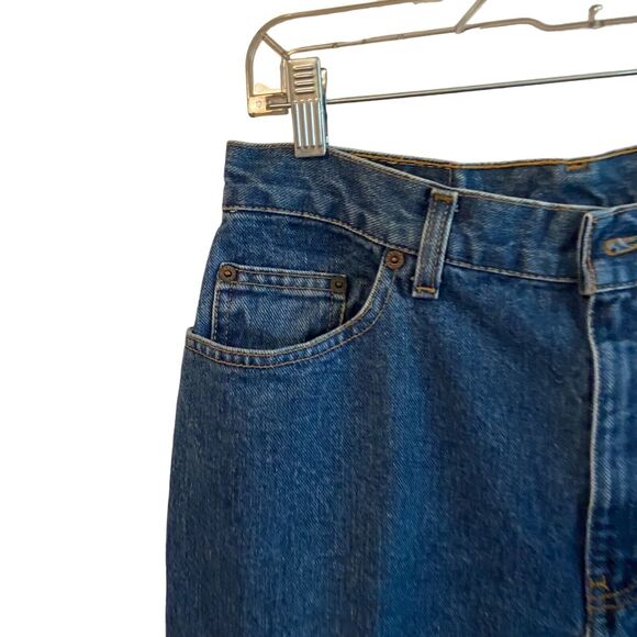 VTG Gitano Jeans Women Size 12 Petite Blue Straight Y2K Retro Mom 90's‎ Normcore - Picture 10 of 10